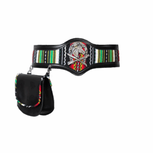 Cinturón con bolso cristiano