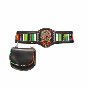 Cinturón con bolso cristiano